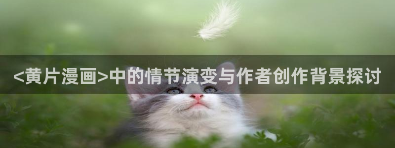 汗汗漫画免费登录页面看漫画：<黄片漫画>中的情节演变与作者创作背景探讨