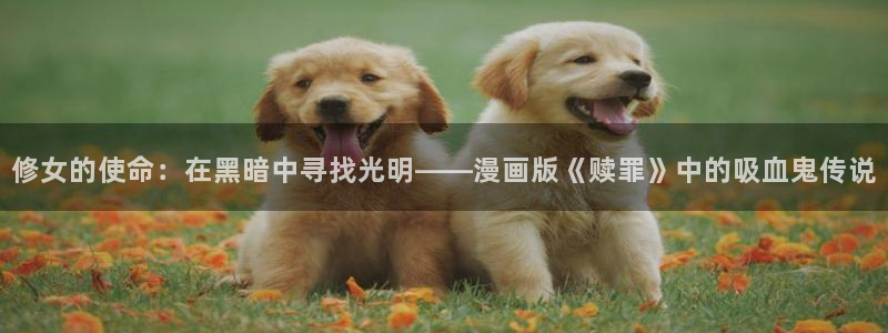 汗汗漫画sss.：修女的使命：在黑暗中寻找光明——漫画版《赎罪》中的吸血鬼传说